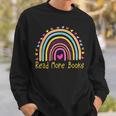 Read More Books English Teacher Rainbow Sweatshirt Gifts for Him