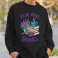 Read More Books Floral Book Reader Art Reading Lover Quote Sweatshirt Gifts for Him Read More Books Floral Book Reader Art Reading Lover Quote Sweatshirt Gifts for Him