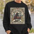 Read Books Be Kind Stay Weird Raven Tarot Reading Coffee Sweatshirt Gifts for Him