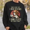 i Read Books And i Know Things Beagle Dog Reading Coffee Sweatshirt Gifts for Him i Read Books And i Know Things Beagle Dog Reading Coffee Sweatshirt Gifts for Him