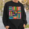 Read More Books Library Reading Literature Book Lover Nerd Sweatshirt Gifts for Him