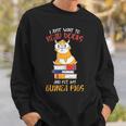 Read Books Pet Guinea Pigs Rodent Owner Lover Pet Sweatshirt Gifts for Him