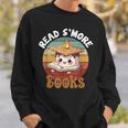 Read S'More Book Marshmallow Book Reading Lover Sweatshirt Gifts for Him
