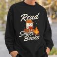 Read S'More Books Book Lover Reading Bookworm Reader Sweatshirt Gifts for Him