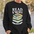 Read S'More Books Marshmallow Reading Smores Sweatshirt Gifts for Him