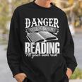 Reader Reading Teacher Shirt Bookworm Book Lover For Men Women Kids Sweatshirt Gifts for Him