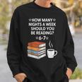 Reading 6-7 Six Seven Meme English Teacher Book Lover Sweatshirt Gifts for Him Reading 6-7 Six Seven Meme English Teacher Book Lover Sweatshirt Gifts for Him