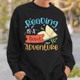 Reading Adventure Librarian Bookworm Book Lover Sweatshirt Gifts for Him Reading Adventure Librarian Bookworm Book Lover Sweatshirt Gifts for Him