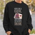 Never Take A Reading Advise For Books & Wine Lover Bookworm Sweatshirt Gifts for Him