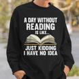 Reading Art For Men Women Reading Book Lover Bookworm Small Sweatshirt Gifts for Him Reading Art For Men Women Reading Book Lover Bookworm Small Sweatshirt Gifts for Him