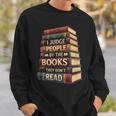 Reading Book Sweatshirt Gifts for Him Reading Book Sweatshirt Gifts for Him