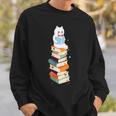 Reading Cute Cat Read Colorful Books Reader Women Men Kids Sweatshirt Gifts for Him Reading Cute Cat Read Colorful Books Reader Women Men Kids Sweatshirt Gifts for Him