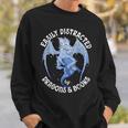 Reading Dragon Easily Distracted By Books Lover Bookworm Sweatshirt Gifts for Him Reading Dragon Easily Distracted By Books Lover Bookworm Sweatshirt Gifts for Him