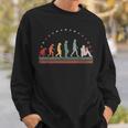 Reading Evolution Retro Books Hobby Reading Sweatshirt Gifts for Him