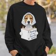 Reading Is My Favorite Sport Beagle Book Lover Sweatshirt Gifts for Him