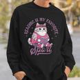 Reading Is My Favorite Sport Bookworm Cat Lover Book-Club Sweatshirt Gifts for Him Reading Is My Favorite Sport Bookworm Cat Lover Book-Club Sweatshirt Gifts for Him