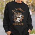 Reading Ghost Halloween Library Weekend Book Lovers Women Sweatshirt Gifts for Him