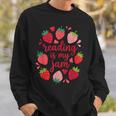 Reading Is My Jam I Love To Read Books Lover Girl Sweatshirt Gifts for Him Reading Is My Jam I Love To Read Books Lover Girl Sweatshirt Gifts for Him