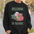 Reading Is Magic Book Reader Sweatshirt Gifts for Him Reading Is Magic Book Reader Sweatshirt Gifts for Him