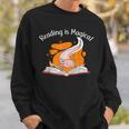 Reading Is Magical Book Lover & Axolotl Sweatshirt Gifts for Him