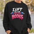 Reading Workout Lift So I Can Carry More Books Reader Sweatshirt Gifts for Him