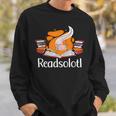 Readsolotl Book Lover & Axolotl Sweatshirt Gifts for Him Readsolotl Book Lover & Axolotl Sweatshirt Gifts for Him