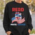 Red And Booked 4th Of July Patriotic Book Lover Art Sweatshirt Gifts for Him Red And Booked 4th Of July Patriotic Book Lover Art Sweatshirt Gifts for Him