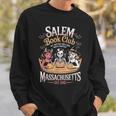 Retro Salem Book Club Bookish Witchy Spooky Halloween Sweatshirt Gifts for Him