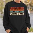 Retro Superheroes Art Graphic Novels Vintage Comic Books Sweatshirt Gifts for Him