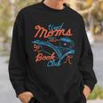 Retro Tired Moms Club Bookish Homebody Book Club Mom Women Sweatshirt Gifts for Him