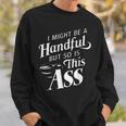 Sassy Bookish Brat Spicy Book Lover Kinky Romance Reader Boo Sweatshirt Gifts for Him