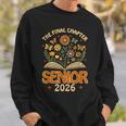 Senior 2026 Final Chapter Retro Book Lover Last First Day Sweatshirt Gifts for Him