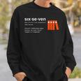 Six Seven Meme Reading Book Lover 6-7 67 Definition Sweatshirt Gifts for Him
