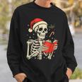 Skeleton Reading Book Christmas Teacher Librarian Book Lover Sweatshirt Gifts for Him Skeleton Reading Book Christmas Teacher Librarian Book Lover Sweatshirt Gifts for Him