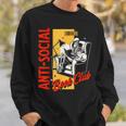 Skeleton Reads a Book Anti Social Book Club Sweatshirt Gifts for Him Skeleton Reads a Book Anti Social Book Club Sweatshirt Gifts for Him