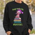 Sophie Magic Wand Dog Wizard Books Sweatshirt Gifts for Him