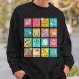 Spanish Teacher Book Back To School Sweatshirt Gifts for Him