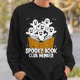 Spooky Book Club Member Halloween Bookish Ghost Lover Sweatshirt Gifts for Him Spooky Book Club Member Halloween Bookish Ghost Lover Sweatshirt Gifts for Him