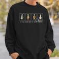 Stamp It's A Good Day To Read A Book Silly Goose Reading Sweatshirt Gifts for Him Stamp It's A Good Day To Read A Book Silly Goose Reading Sweatshirt Gifts for Him