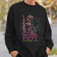 Star Wars The Book Of Boba Fett Galactic Neon Poster Sweatshirt Gifts for Him Star Wars The Book Of Boba Fett Galactic Neon Poster Sweatshirt Gifts for Him