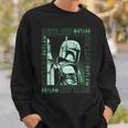 Star Wars The Book Of Boba Fett Outlaw Box Up Sweatshirt Gifts for Him