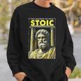 Stoic Philosophy Vintage Book Cover Stoicism Philosopher Sweatshirt Gifts for Him
