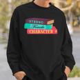 Strong Female Character Book Nerd Sweatshirt Gifts for Him Strong Female Character Book Nerd Sweatshirt Gifts for Him