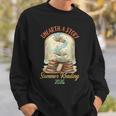 Summer Reading 2026 Book Aesthetic Library Unearth a Story Sweatshirt Gifts for Him