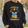 Summer Reading Books Librarian Teacher Last Day Of School Sweatshirt Gifts for Him