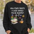 Teacher 67 Six Seven Meme Reading 6-7 Book Lover Sweatshirt Gifts for Him Teacher 67 Six Seven Meme Reading 6-7 Book Lover Sweatshirt Gifts for Him