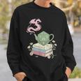 Teapot Dragon Books RPG Cozy Gamer Fantasy Tea Lover Sweatshirt Gifts for Him Teapot Dragon Books RPG Cozy Gamer Fantasy Tea Lover Sweatshirt Gifts for Him