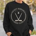 Threadless Grey Sky Chai Hockey Romance Book Club Graphic Sweatshirt Gifts for Him