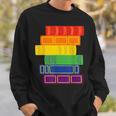 Threadless Grey Sky Chai Rainbow Book Pride Stack Graphic Sweatshirt Gifts for Him Threadless Grey Sky Chai Rainbow Book Pride Stack Graphic Sweatshirt Gifts for Him