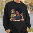 History Month Afro Women Girls Book Lover Librarian Sweatshirt Gifts for Him History Month Afro Women Girls Book Lover Librarian Sweatshirt Gifts for Him